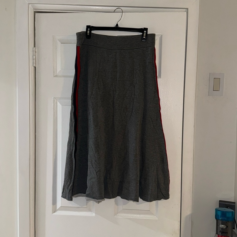 Velvet by Graham Grey Skirt